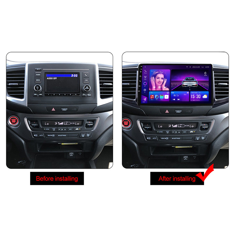 Honda pilot 2016-2018 car android frame - SKY Universe ホンダ パイロット 2016-2018 車用アンドロイドフレーム