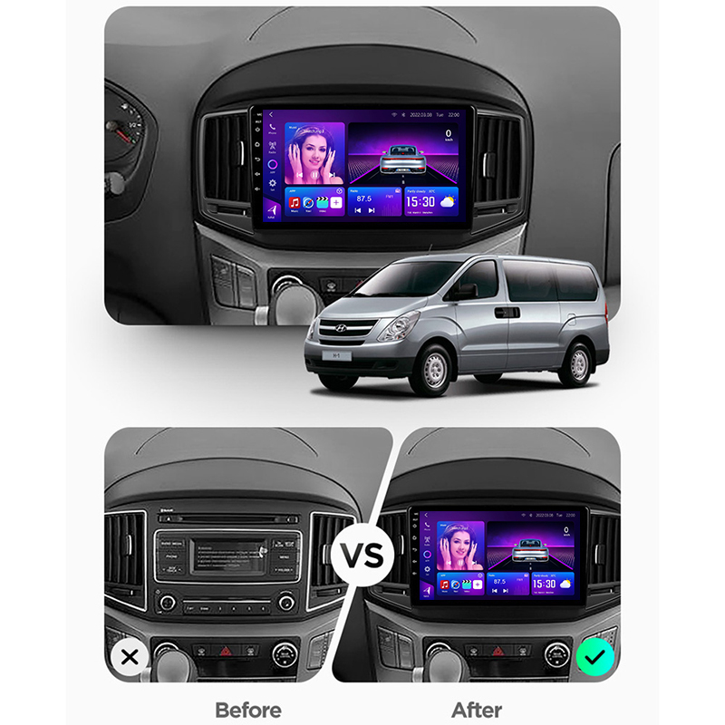 Hyundai H1 2 Starex 2017-2018 car android Frame