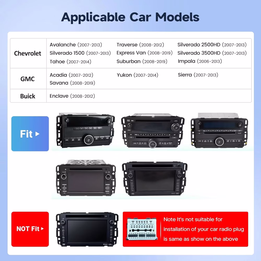 Silverado Android head unit